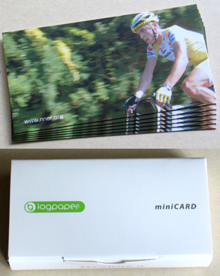 logpaper - minicard