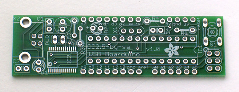 USB Boarduino PCB