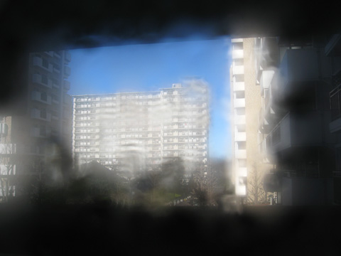 結露の視界